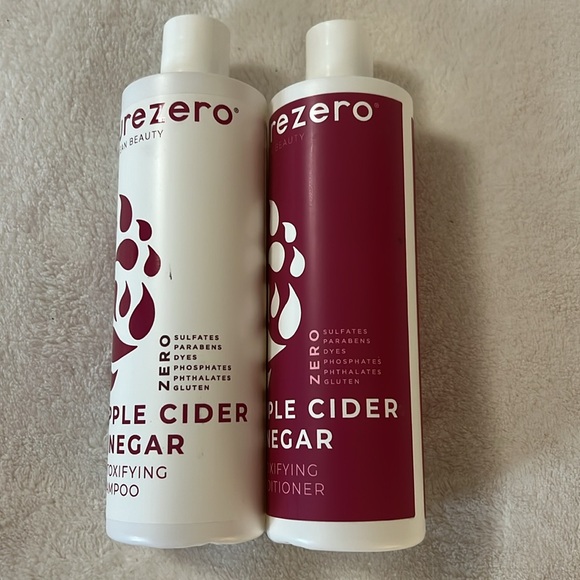 Purezero Apple Cider Vinegar Detoxifying Shampoo & Conditioner 12 FZ (each) set - Picture 3 of 6